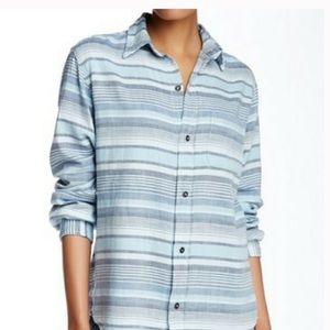 Current Elliott The Prep School Striped Shirt